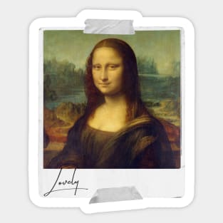 Lovely "Leonardo" Sticker